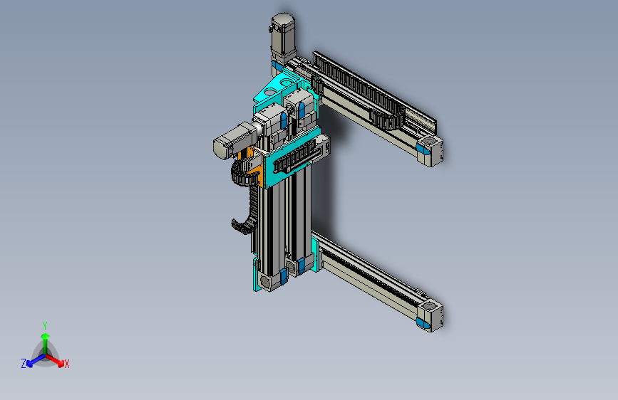 三维门架3D图纸