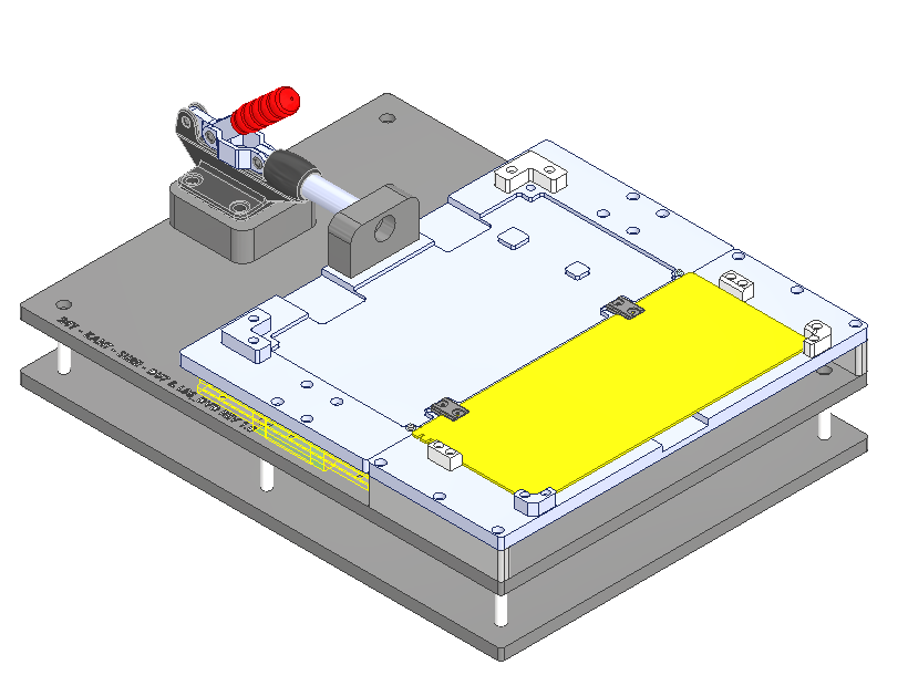PCB组件治具板