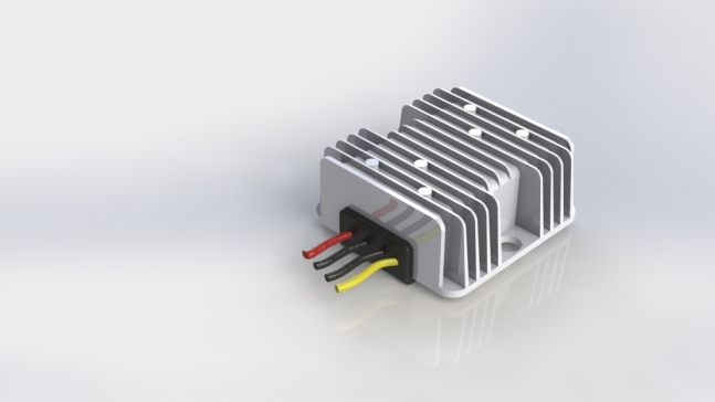 G076024-120W 48V 转 12V 10A 降压转换器 变压器 调压器 电源=齿轮变速箱减速机差速器