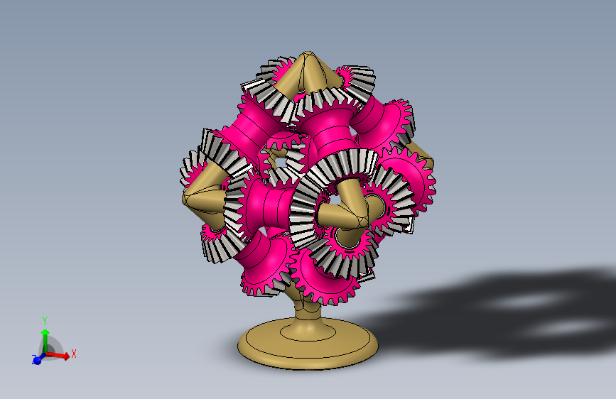 G076079-2025 Stratasys 公司。=齿轮变速箱减速机差速器 主视图
