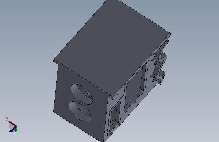 G076335-Gear box casing bloack=齿轮变速箱减速机差速器