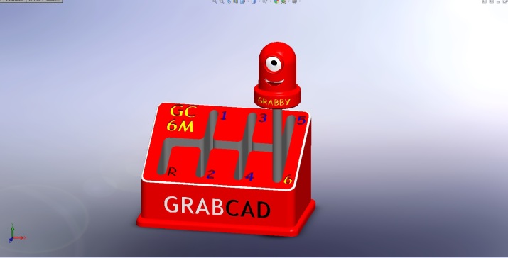 G076368-GrabCAD 奖杯=齿轮变速箱减速机差速器