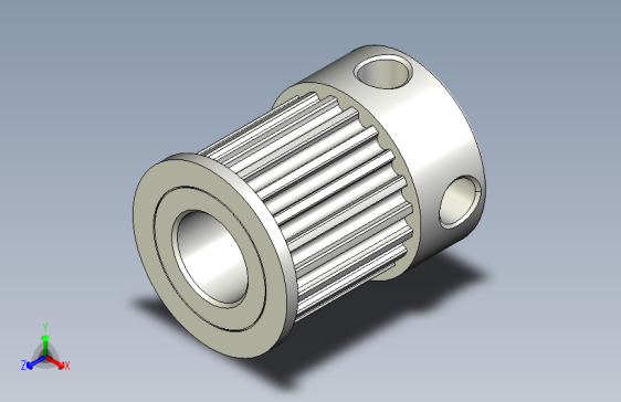 G076378-GT2 定时齿轮 铝质 适用于带宽 10mm - 20 齿 - 孔径 6.35mm=齿轮变速箱减速机差速器