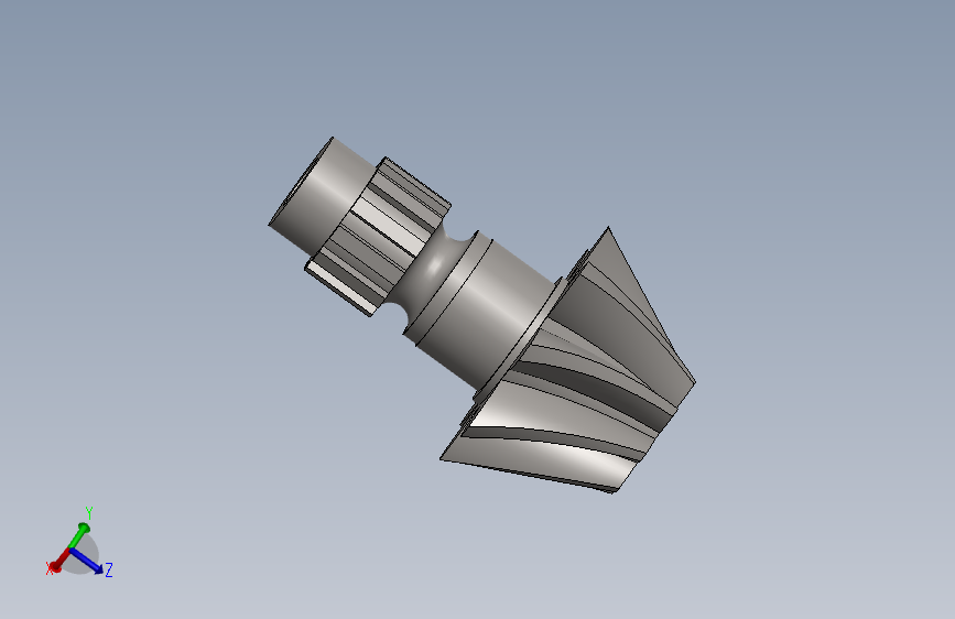 G076394-Helical bevel gear=齿轮变速箱减速机差速器