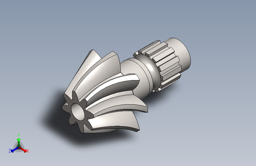 G076399-Helical gear (5)=齿轮变速箱减速机差速器