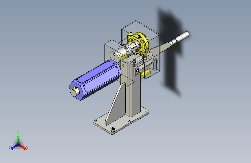 工件翻转夹具3D图纸