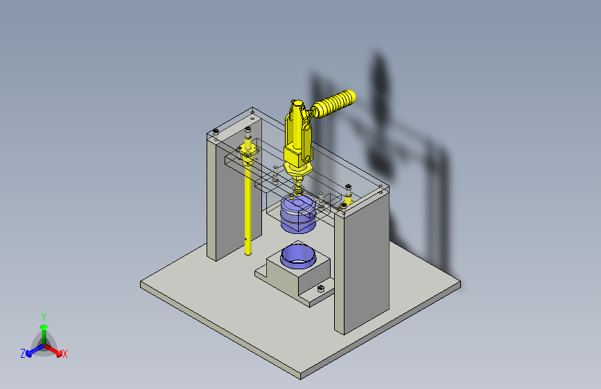 一款定位夹具3D图纸