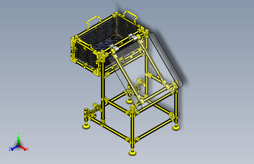 一款工件储料器＆传送装置3D模型