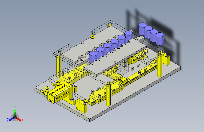 一款工具的间距传送3D模型