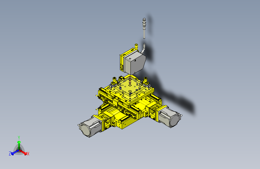 一款激光测量仪3D模型