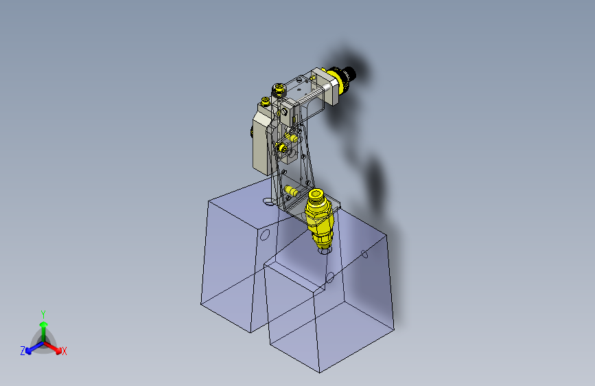 一款角度调节机构3D模型