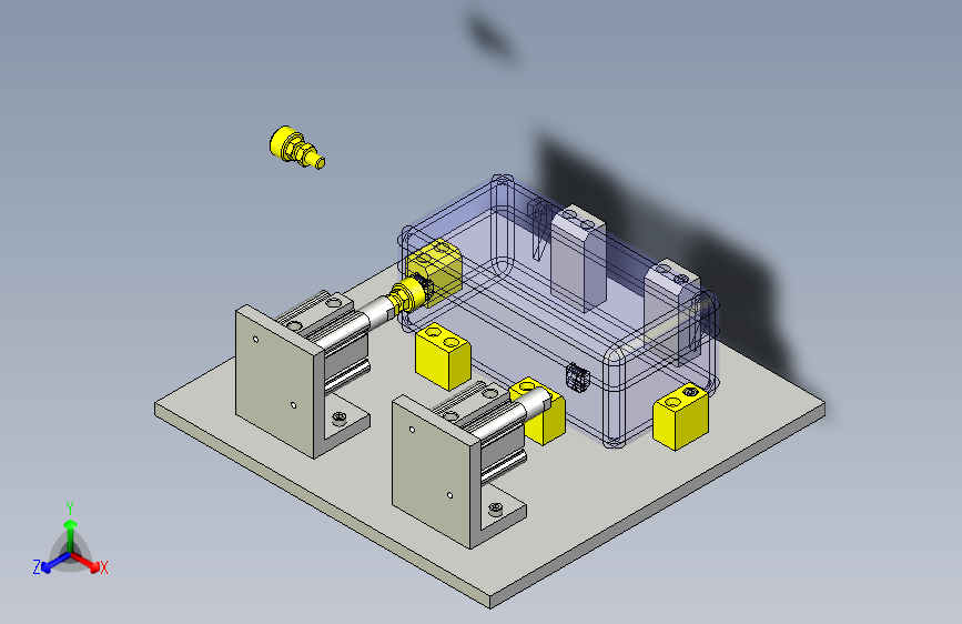 一款零件锁紧夹具3D图纸