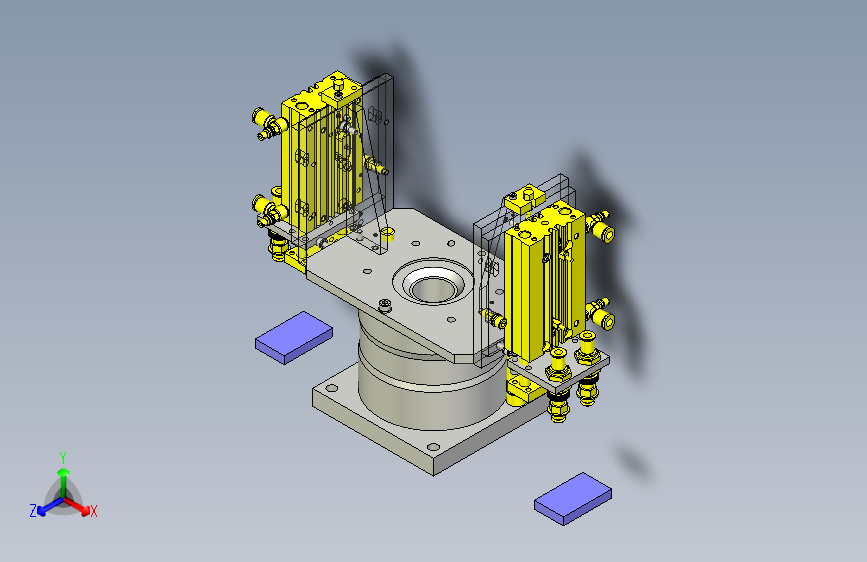 一款旋转装载机3D模型