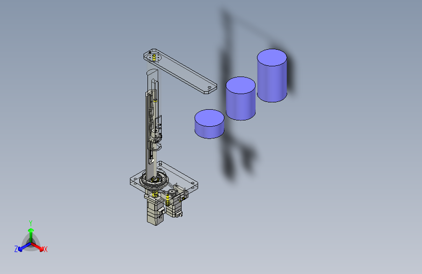 一款液体喷涂用喷嘴组件3D模型