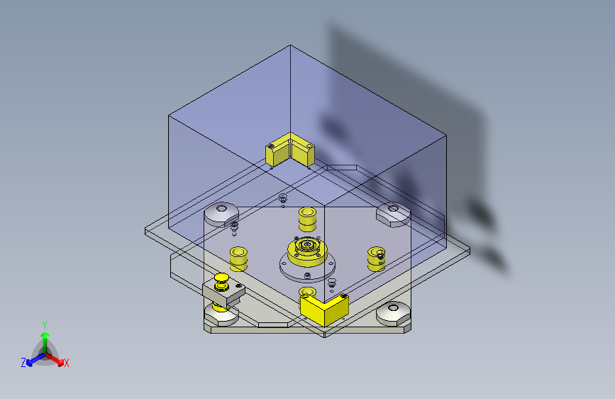 一款柱塞型旋转组件3D模型
