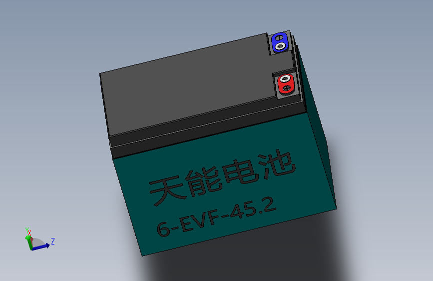 天能E3电池6-EVF-45.2