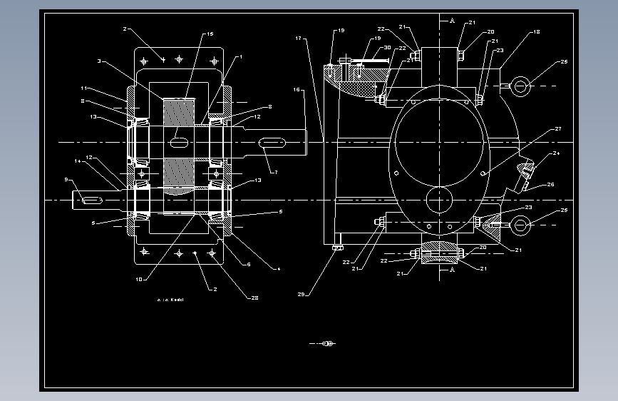 G076748-single-stagehelical gearbox=齿轮变速箱减速机差速器