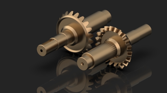 G076777-Solidworks教程#147 如何在Solidworks中使用Solidworks Easy Design制作锥齿轮轴=齿轮变速箱减速机差速器