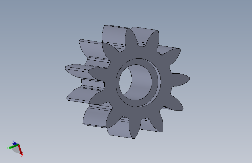 G076781-Solidworks上的齿轮=齿轮变速箱减速机差速器