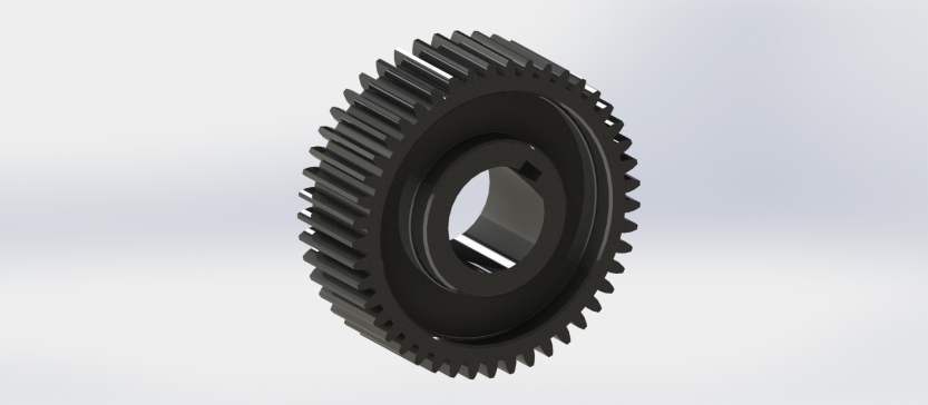 G076787-SolidWorks中的齿轮设计=齿轮变速箱减速机差速器