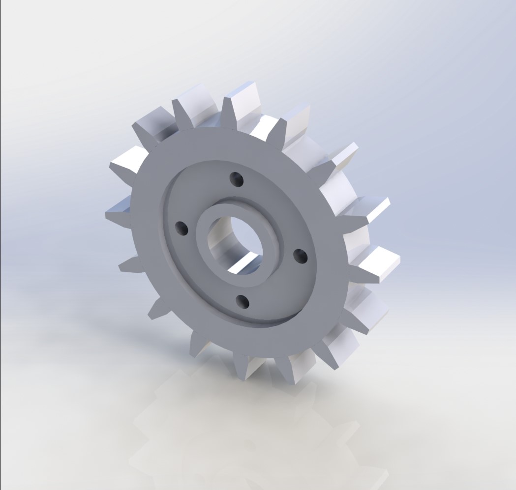 G076800-Spur Gear (16 teeth)=齿轮变速箱减速机差速器