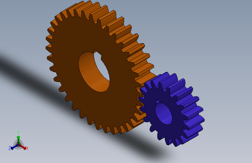 G076807-spur gear：直齿轮 (4)=齿轮变速箱减速机差速器