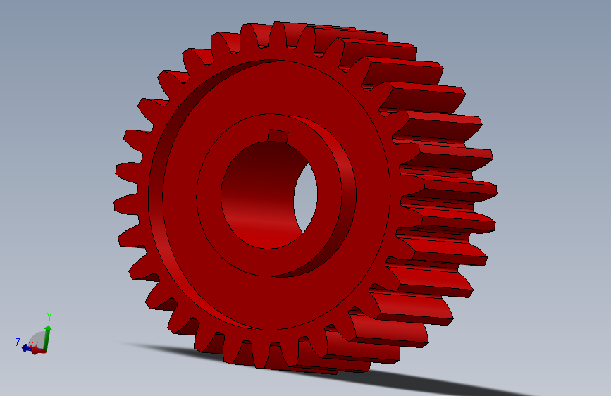 G076813-spur gear：直齿轮 (10)=齿轮变速箱减速机差速器