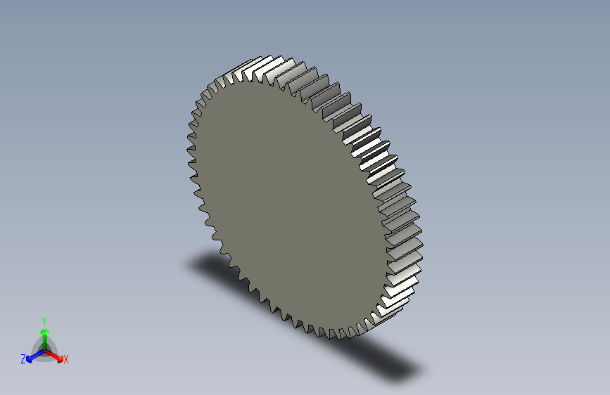 G076818-spur gear：直齿轮 (15)=齿轮变速箱减速机差速器