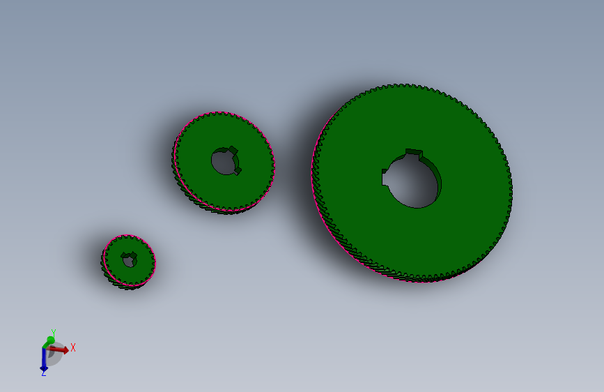G076819-spur gear：直齿轮 (16)=齿轮变速箱减速机差速器