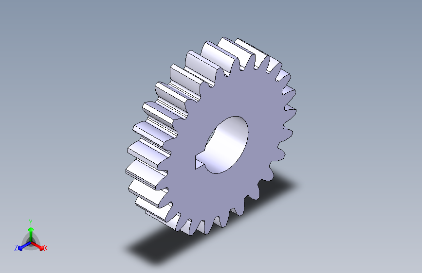 G076821-spur gear：直齿轮 (18)=齿轮变速箱减速机差速器