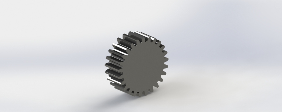 G076823-spur gear：直齿轮 (20)=齿轮变速箱减速机差速器