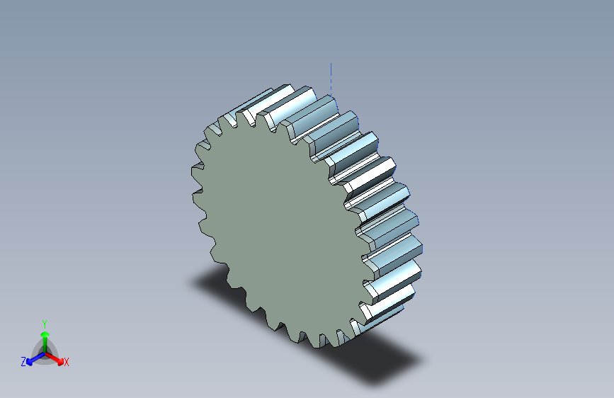 G076825-spur gear：直齿轮 (22)=齿轮变速箱减速机差速器