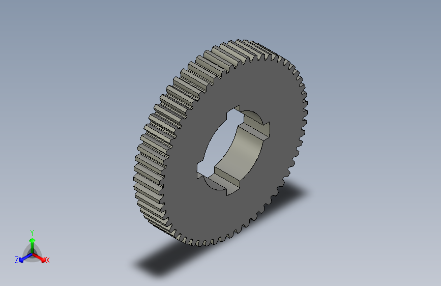 G076827-spur gear：直齿轮 (24)=齿轮变速箱减速机差速器