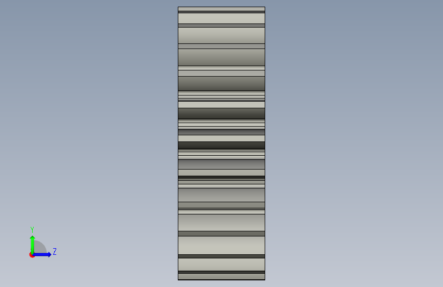 G076839-spur gear:直齿轮 (39)=齿轮变速箱减速机差速器 左侧视图