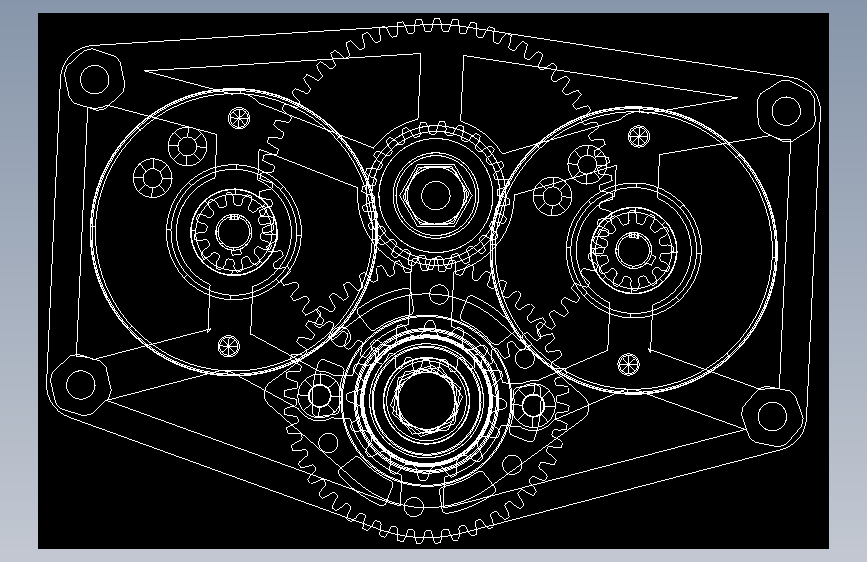 G077296-变速箱 (119)=齿轮变速箱减速机差速器