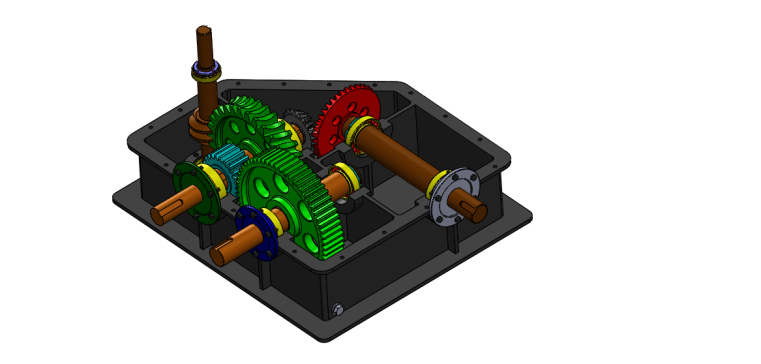 G077368-变速箱 (198)=齿轮变速箱减速机差速器
