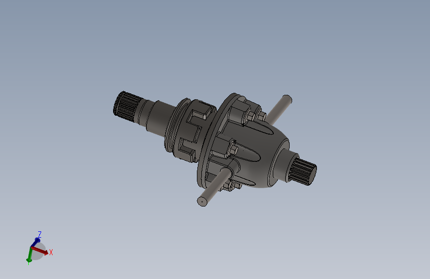 G077872-差速器 (5)=齿轮变速箱减速机差速器