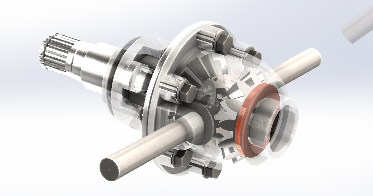 G077914-差速器变速箱 (3)=齿轮变速箱减速机差速器