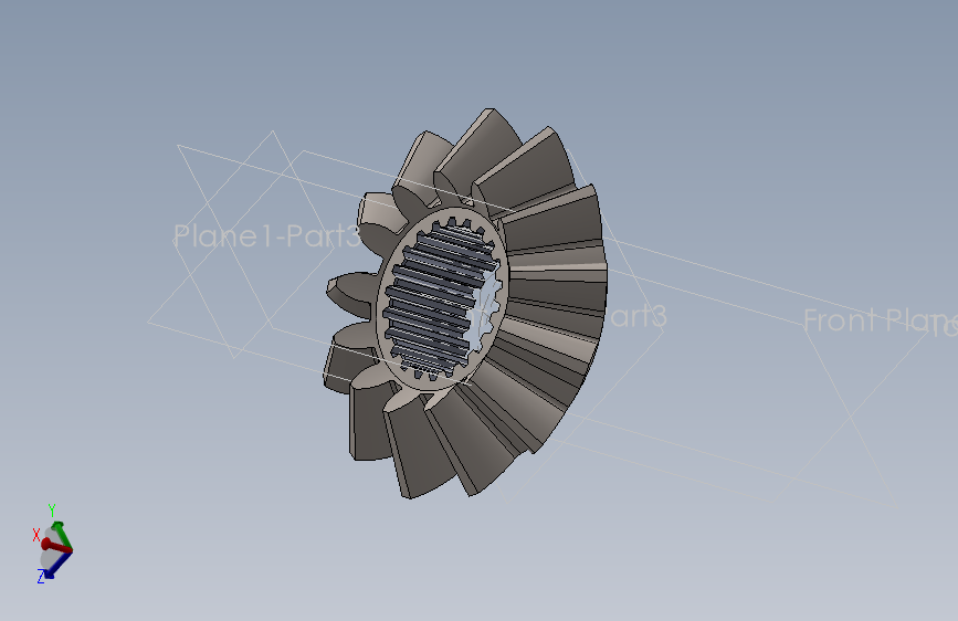 G077972-差速器变速箱 (71)=齿轮变速箱减速机差速器