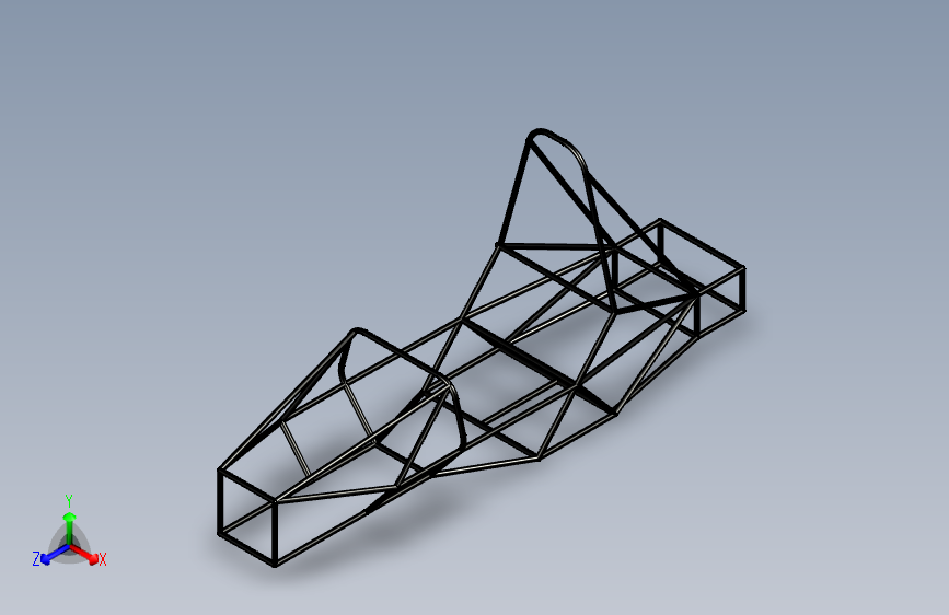 G055384-FSAE+赛车底盘+(6)=车架底盘悬架悬挂