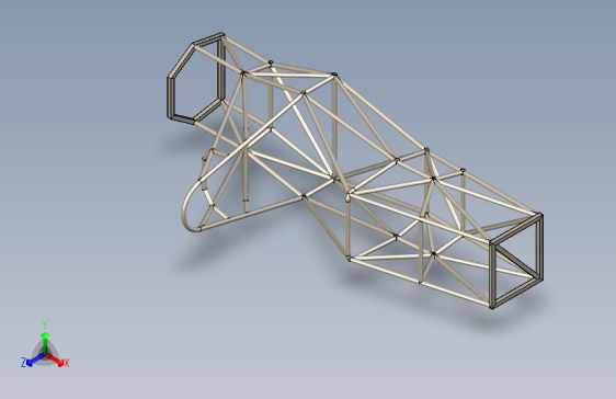 G055387-FSAE+赛车底盘机械声学+2017=车架底盘悬架悬挂