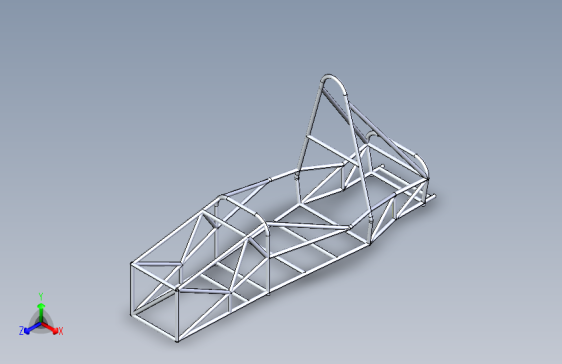 G055389-FSAE+赛车框架=车架底盘悬架悬挂