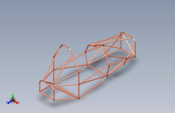 G055390-FSAE+苏普拉底盘=车架底盘悬架悬挂