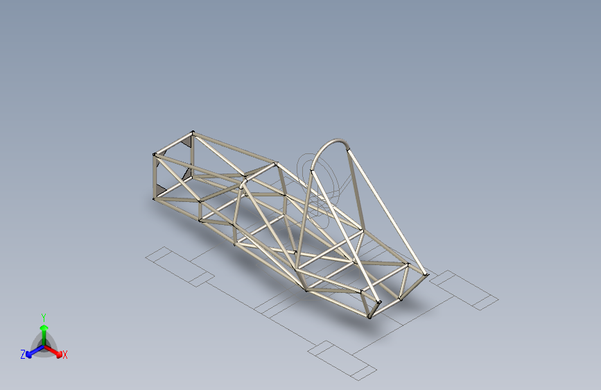 G055520-UNCA+FSAE+车架+2021年秋季+v1.0=车架底盘悬架悬挂