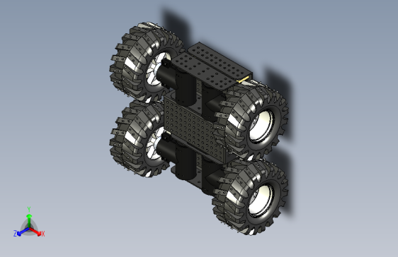 G055586-达古野性震击手+4WD+底盘=车架底盘悬架悬挂