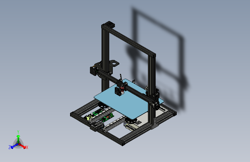 G055773-定制创想三维+CR-10+Mini+带线性导轨=车架底盘悬架悬挂