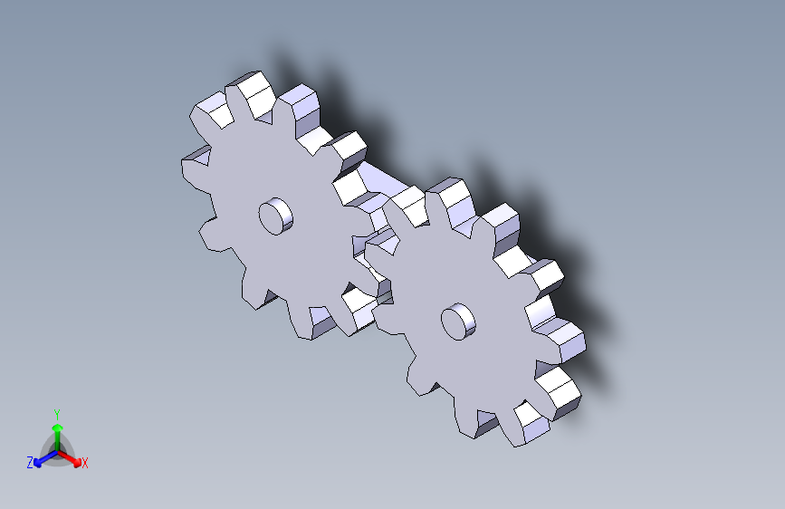 G078838-齿轮机构 CATIA=齿轮变速箱减速机差速器