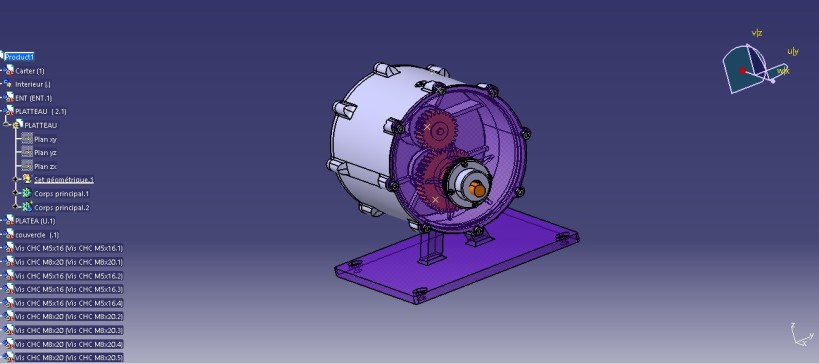 G078865-齿轮减速器 (22)=齿轮变速箱减速机差速器