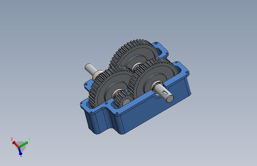 G078868-齿轮减速器 (25)=齿轮变速箱减速机差速器