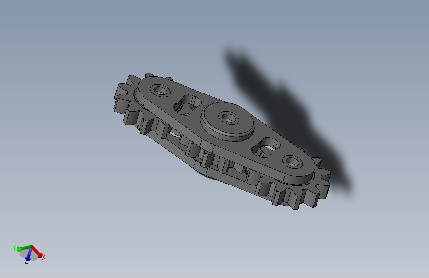 G079136-齿轮指尖陀螺在Solidworks中=齿轮变速箱减速机差速器